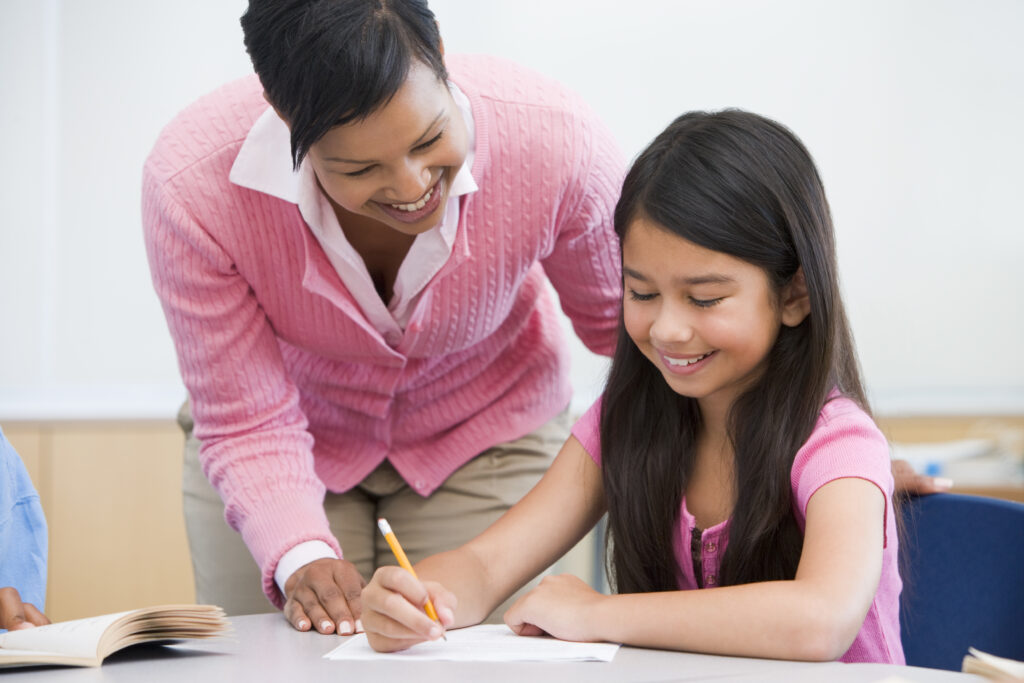 Student with Dysgraphia